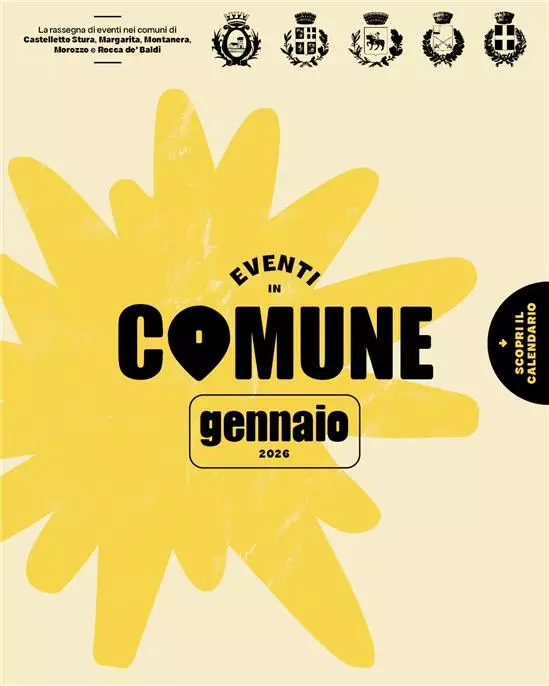 EVENTI IN COMUNE - MESE DI GENNAIO 2026